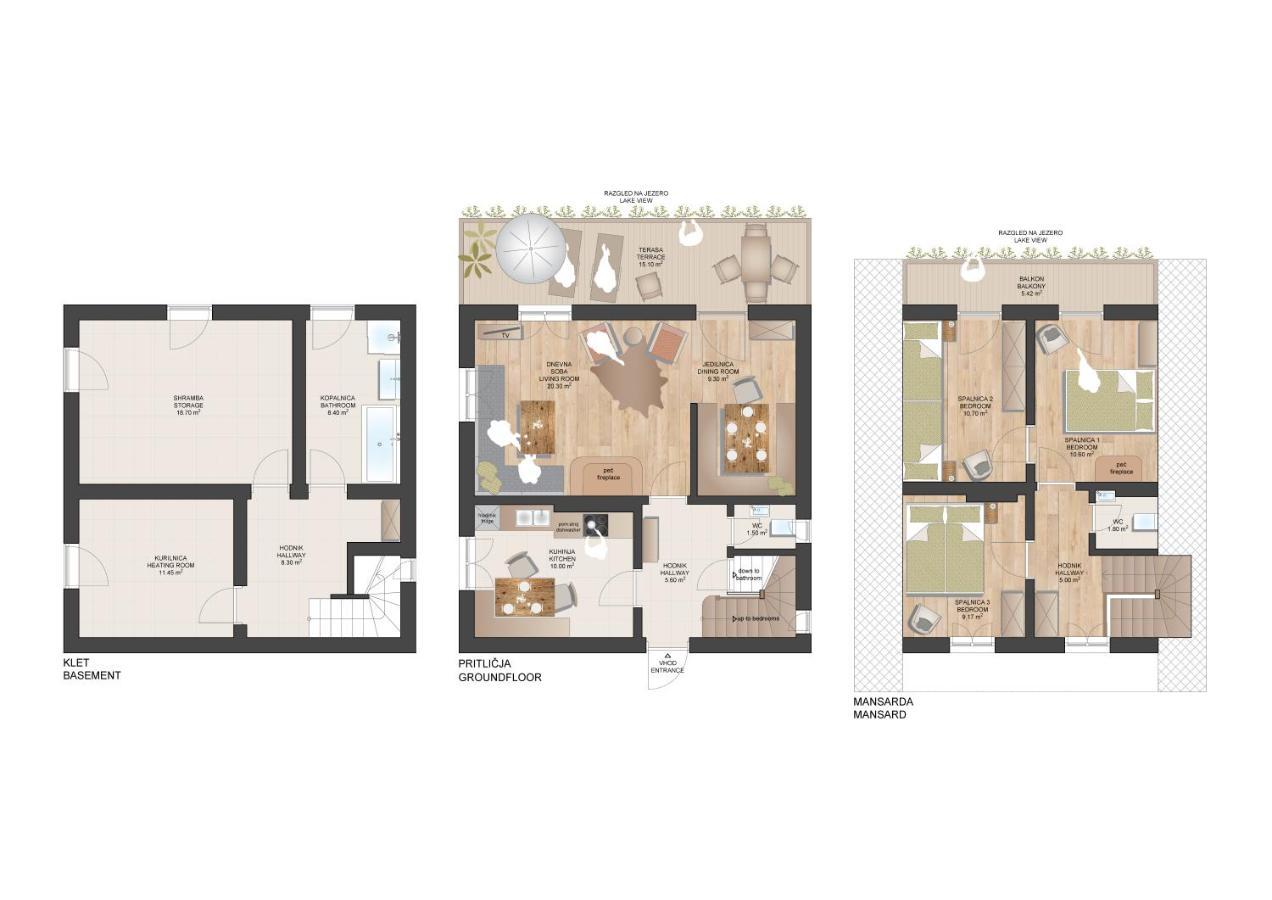 Magical Family Home 84 Bohinj Exterior photo
